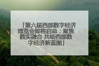 第六届西部数字经济博览会即将启幕：聚焦数实融合 共绘西部数字经济新蓝图