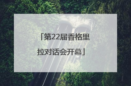 第22届香格里拉对话会开幕