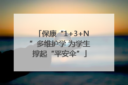 保康“1+3+N”多维护学 为学生撑起“平安伞”