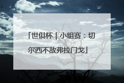 世俱杯｜小组赛：切尔西不敌弗拉门戈