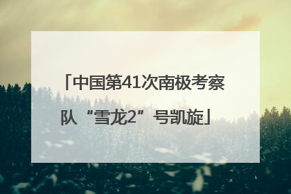 中国第41次南极考察队“雪龙2”号凯旋