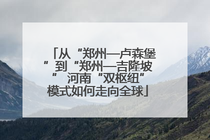 从“郑州—卢森堡”到“郑州—吉隆坡” 河南“双枢纽”模式如何走向全球