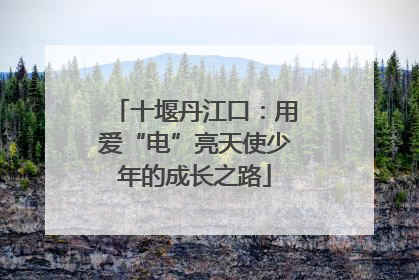 十堰丹江口：用爱“电”亮天使少年的成长之路