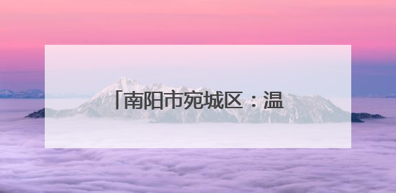 南阳市宛城区：温暖“志愿红”守护居民“幸福路”