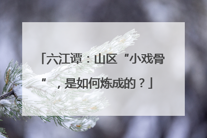 六江谭：山区“小戏骨”，是如何炼成的？