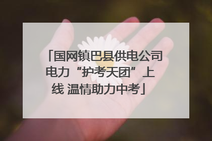 国网镇巴县供电公司 电力“护考天团”上线 温情助力中考