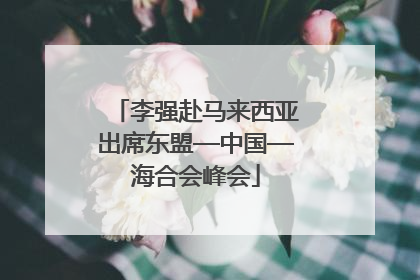 李强赴马来西亚出席东盟—中国—海合会峰会