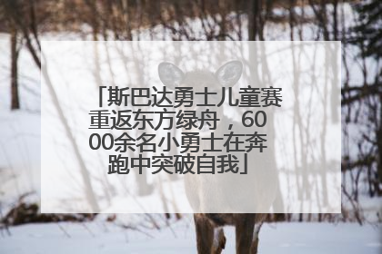斯巴达勇士儿童赛重返东方绿舟，6000余名小勇士在奔跑中突破自我