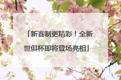 新赛制更精彩！全新世俱杯即将登场亮相