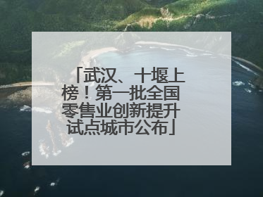 武汉、十堰上榜！第一批全国零售业创新提升试点城市公布