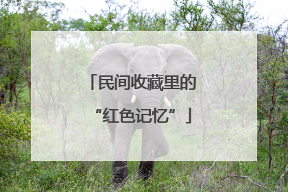 民间收藏里的“红色记忆”