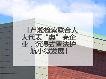 芦淞检察联合人大代表“典”亮企业，沉浸式普法护航小微发展