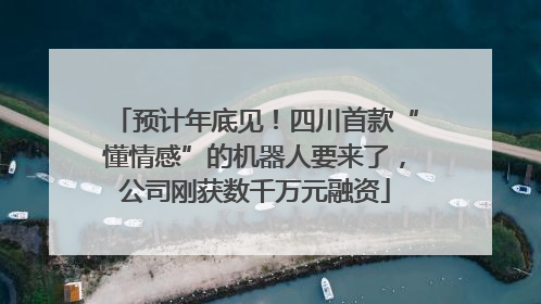 预计年底见！四川首款“懂情感”的机器人要来了，公司刚获数千万元融资