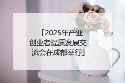 2025年产业创业者提质发展交流会在成都举行