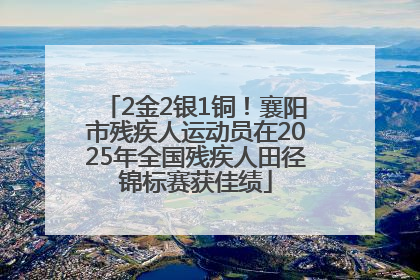 2金2银1铜！襄阳市残疾人运动员在2025年全国残疾人田径锦标赛获佳绩