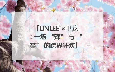 LINLEE ×卫龙：一场 “辣” 与 “爽” 的跨界狂欢
